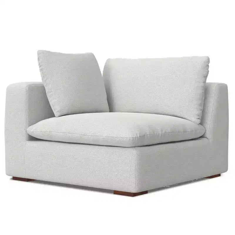 WyndenHall Marlee Corner Sectional Cloud Gray