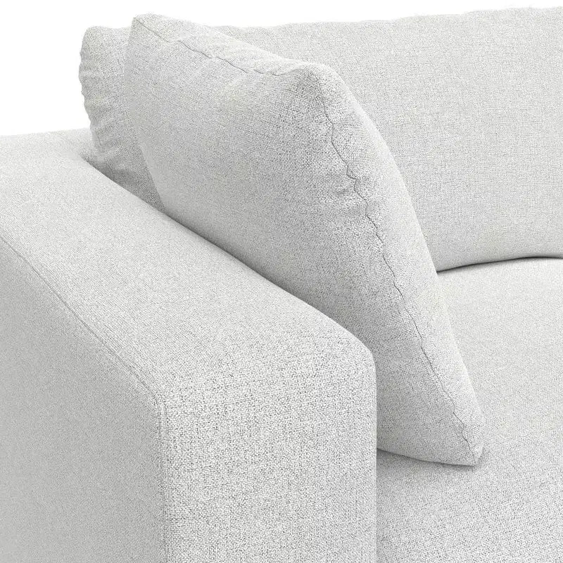 WyndenHall Marlee Corner Sectional Cloud Gray