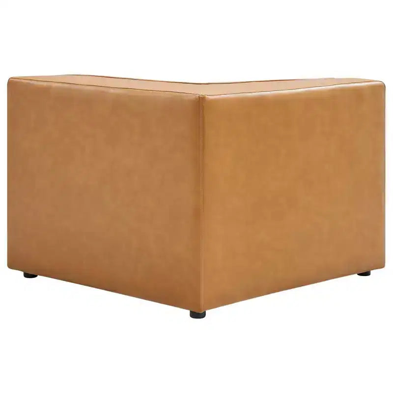 Mingle Vegan Leather Corner Chair - Modway