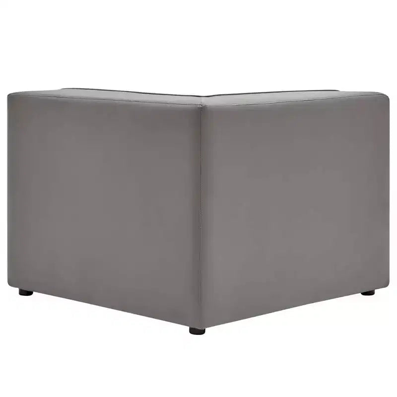 Mingle Vegan Leather Corner Chair - Modway