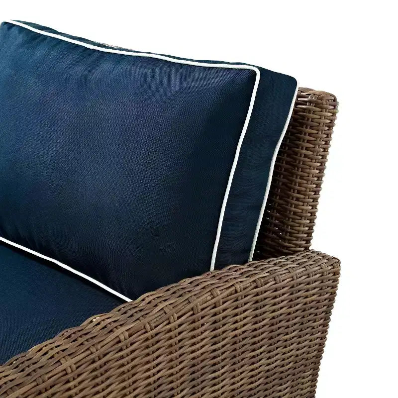 Fauteuils berçants pivotants d'extérieur en acier Bradenton 3 pièces - Crosley