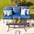 2pc Sofa and Coffee Table Patio Seating Set - Patio Festival
