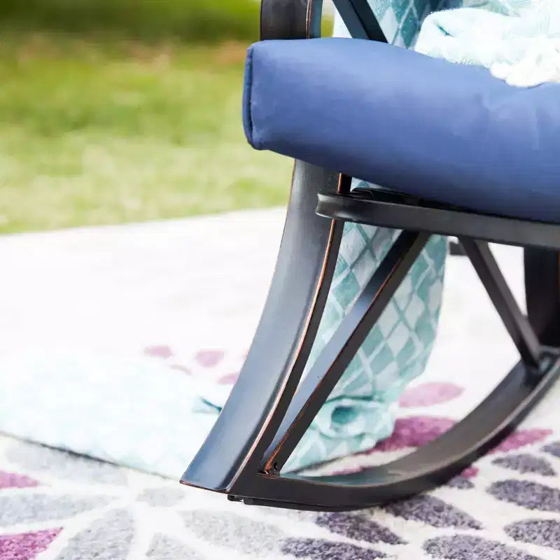 Ensemble de 3 fauteuils à bascule pour patio - Patio Festival