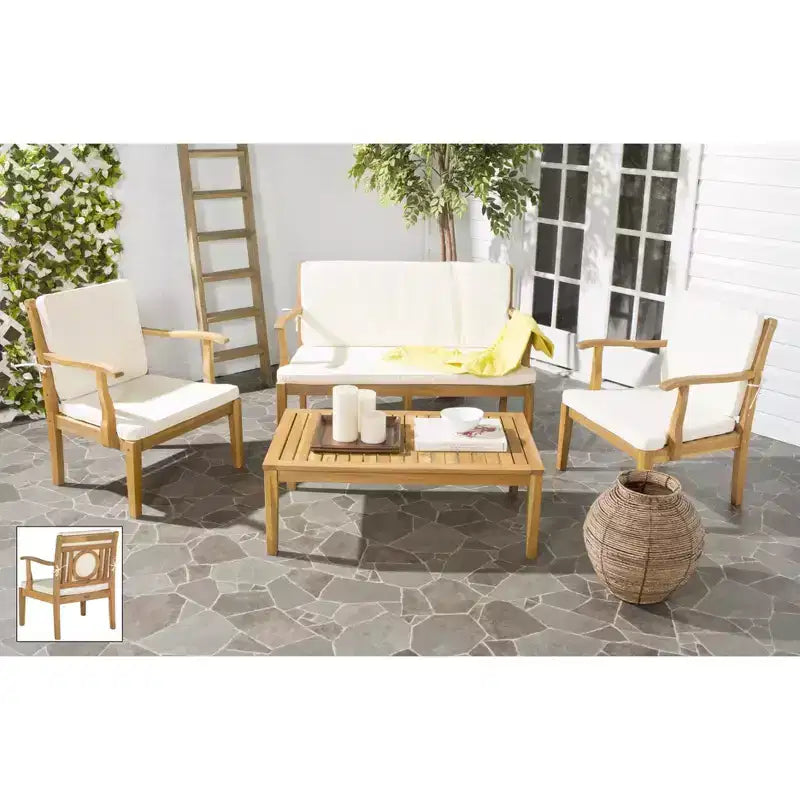 Juego de patio Montclair de 4 piezas - Interior/Exterior - PAT6712 - Safavieh
