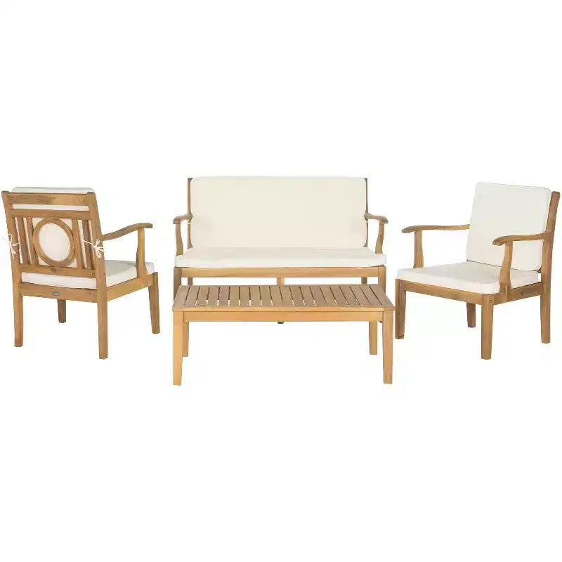 Juego de patio Montclair de 4 piezas - Interior/Exterior - PAT6712 - Safavieh