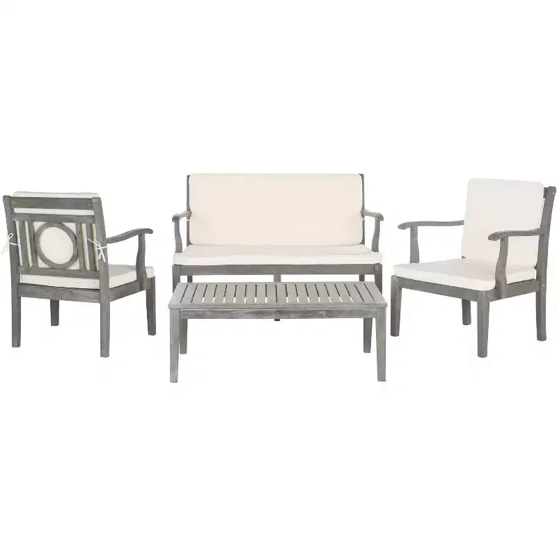 Juego de patio Montclair de 4 piezas - Interior/Exterior - PAT6712 - Safavieh
