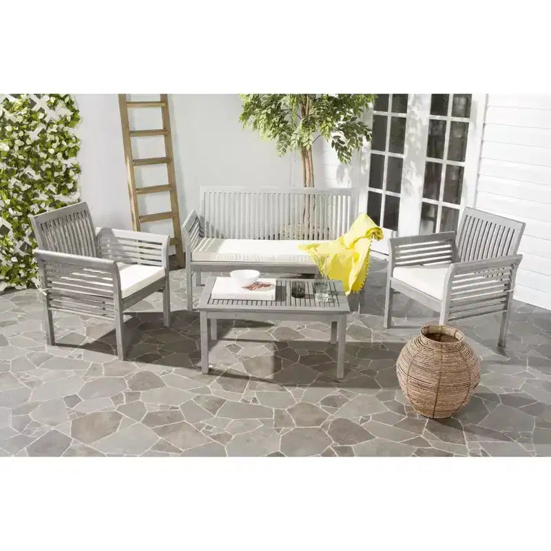 Juego de patio Carson de 4 piezas - Interior/exterior - PAT7005 - Safavieh