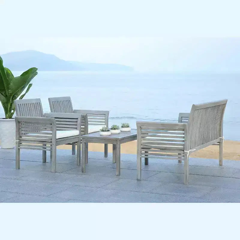 Juego de patio Carson de 4 piezas - Interior/exterior - PAT7005 - Safavieh