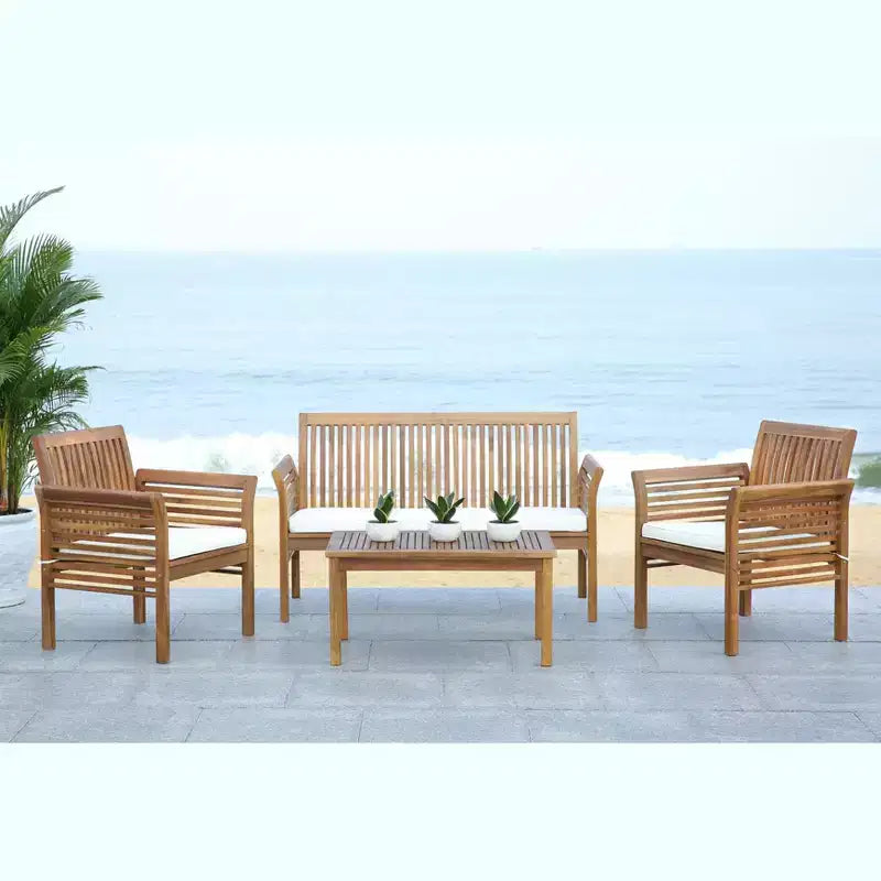 Juego de patio Carson de 4 piezas - Interior/exterior - PAT7005 - Safavieh