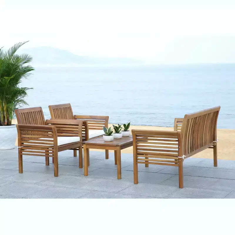 Juego de patio Carson de 4 piezas - Interior/exterior - PAT7005 - Safavieh