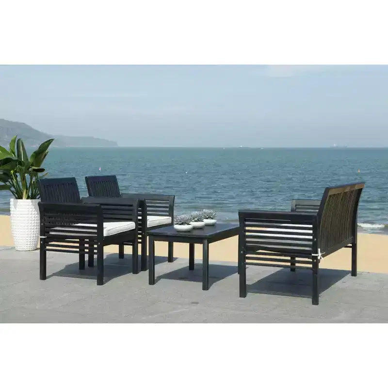 Juego de patio Carson de 4 piezas - Interior/exterior - PAT7005 - Safavieh