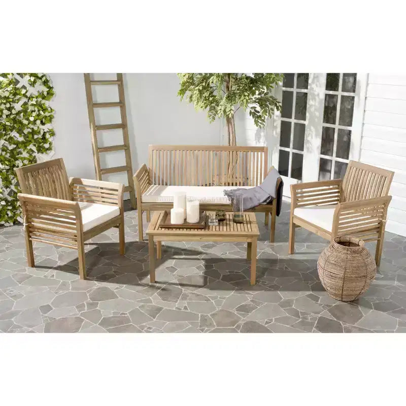 Juego de patio Carson de 4 piezas - Interior/exterior - PAT7005 - Safavieh