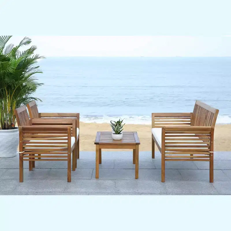 Juego de patio Carson de 4 piezas - Interior/exterior - PAT7005 - Safavieh