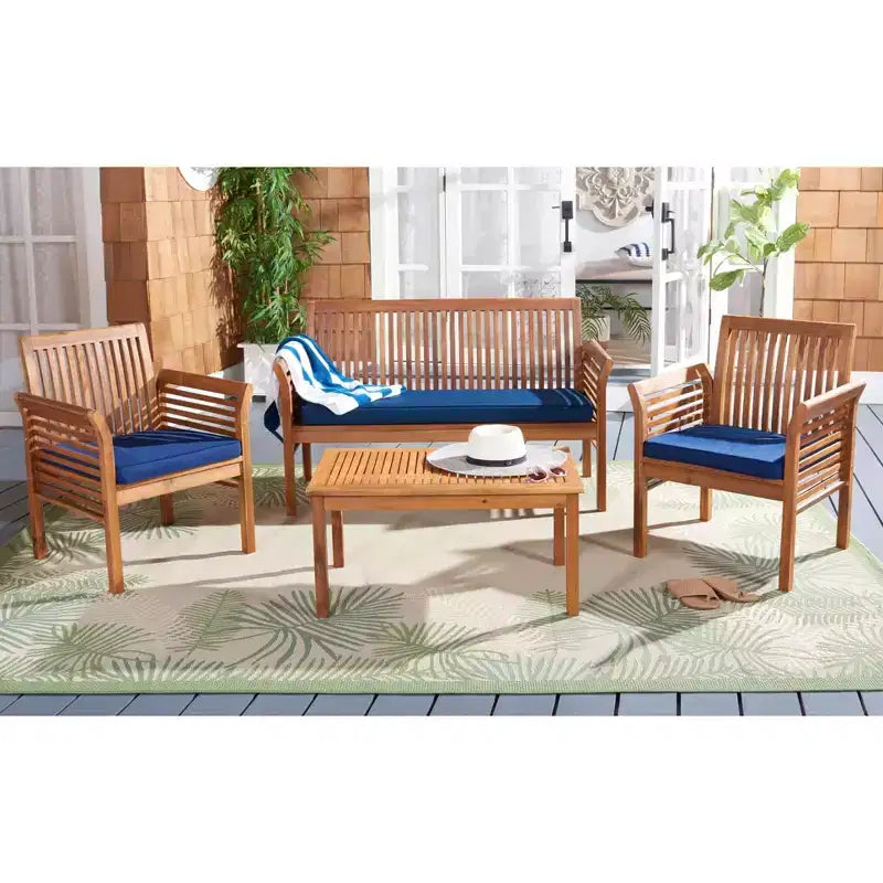 Juego de patio Carson de 4 piezas - Interior/exterior - PAT7005 - Safavieh