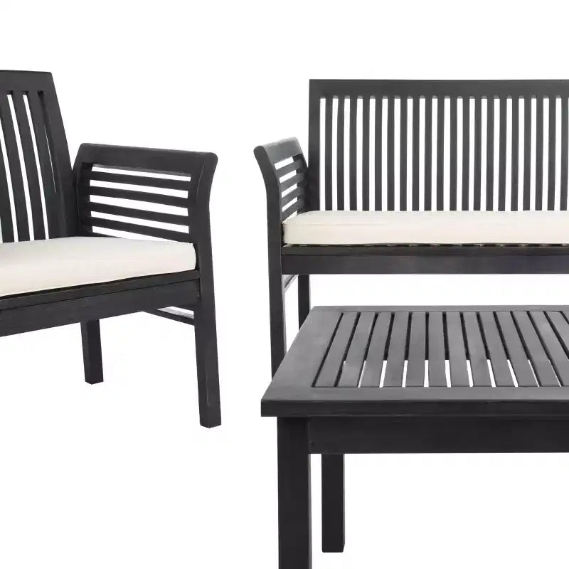 Juego de patio Carson de 4 piezas - Interior/exterior - PAT7005 - Safavieh