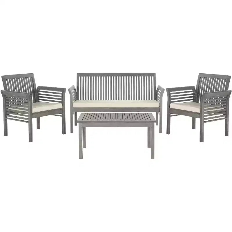 Ensemble de patio 4 pièces Carson - Intérieur/Extérieur - PAT7005 - Safavieh