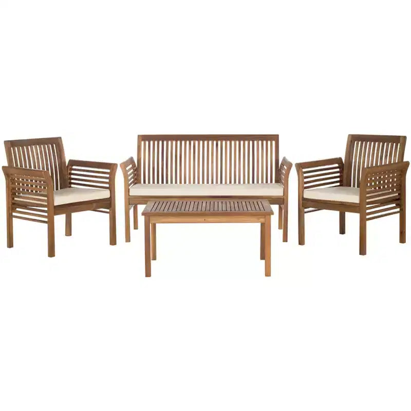 Ensemble de patio 4 pièces Carson - Intérieur/Extérieur - PAT7005 - Safavieh