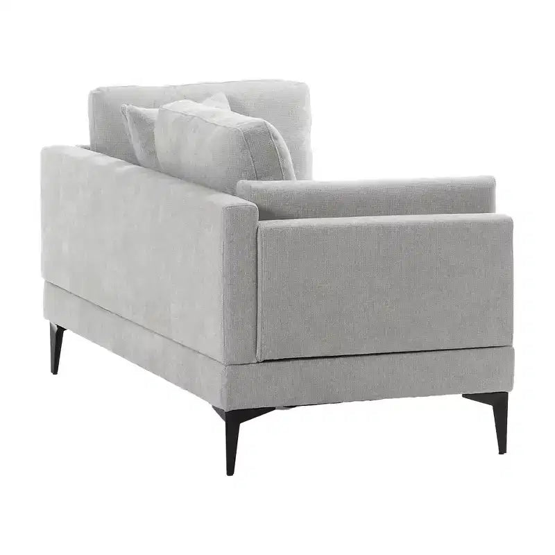 Minimalist 3 Seater L Shaped Sectional Sofa Reverisble Lounge Chaise for Living Room - Morden Fort