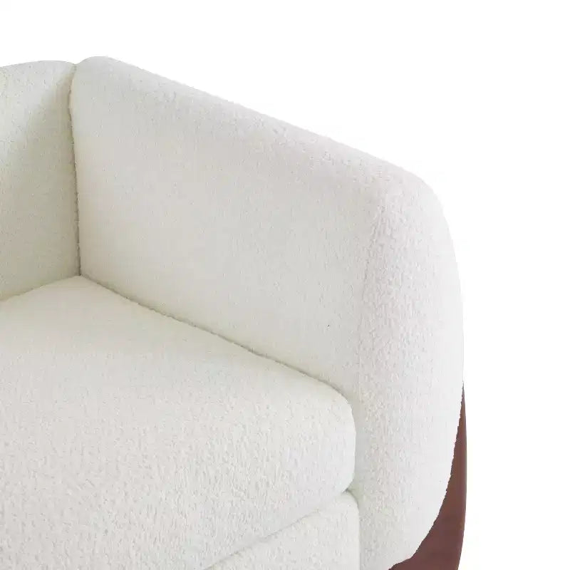 Christopher Knight Home Emma 2 Pieces Living Room Boucle Upholstered Sofa Set, Beige