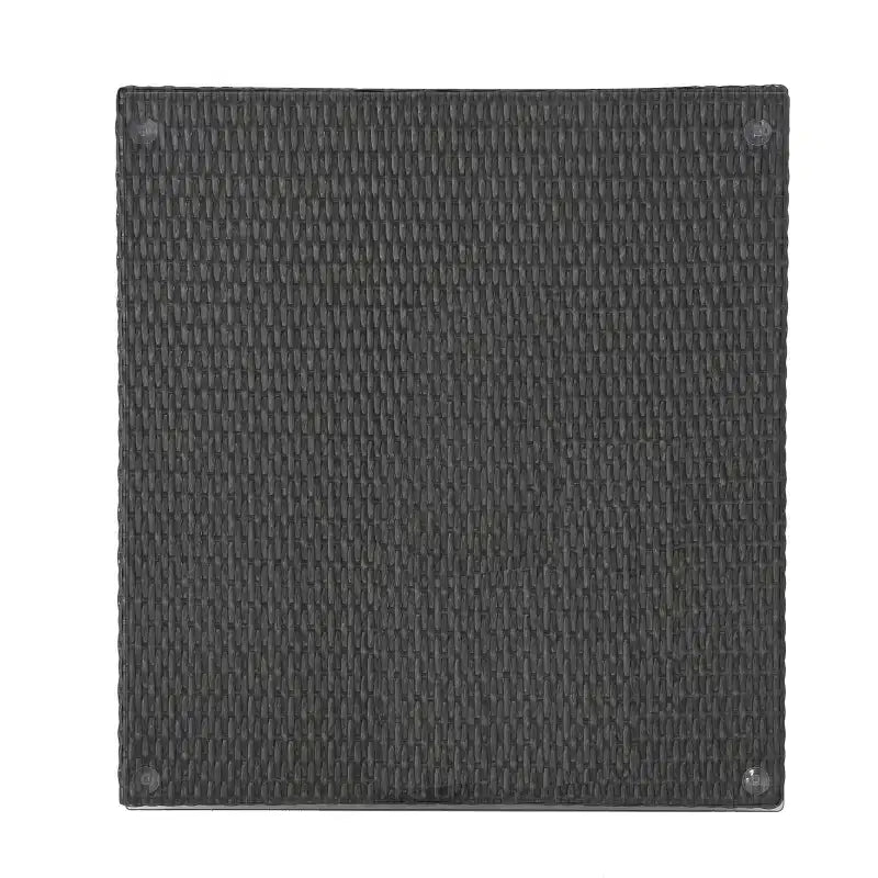 Juego de conversación de sofá de 7 plazas de mimbre para exterior Chloe de Christopher Knight Home con cojines, gris/gris claro