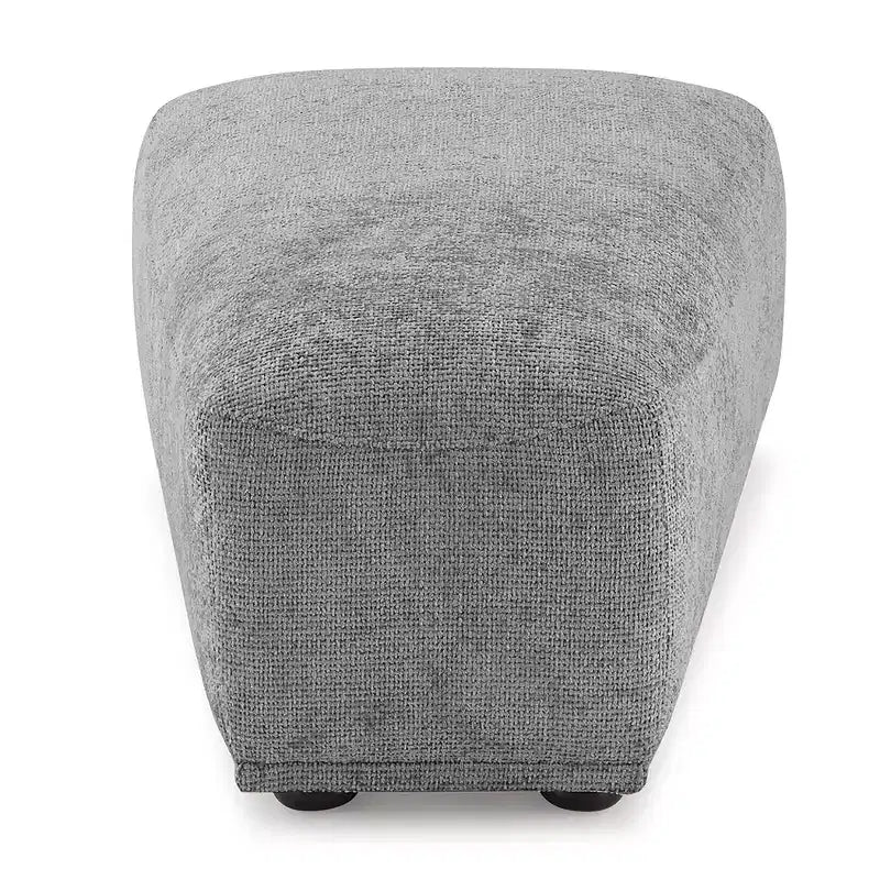 HOMES: Inside + Out 5pc Povoa 159" Modular Curved Sectional Sofa Modern Chenille with Extendable Backrest
